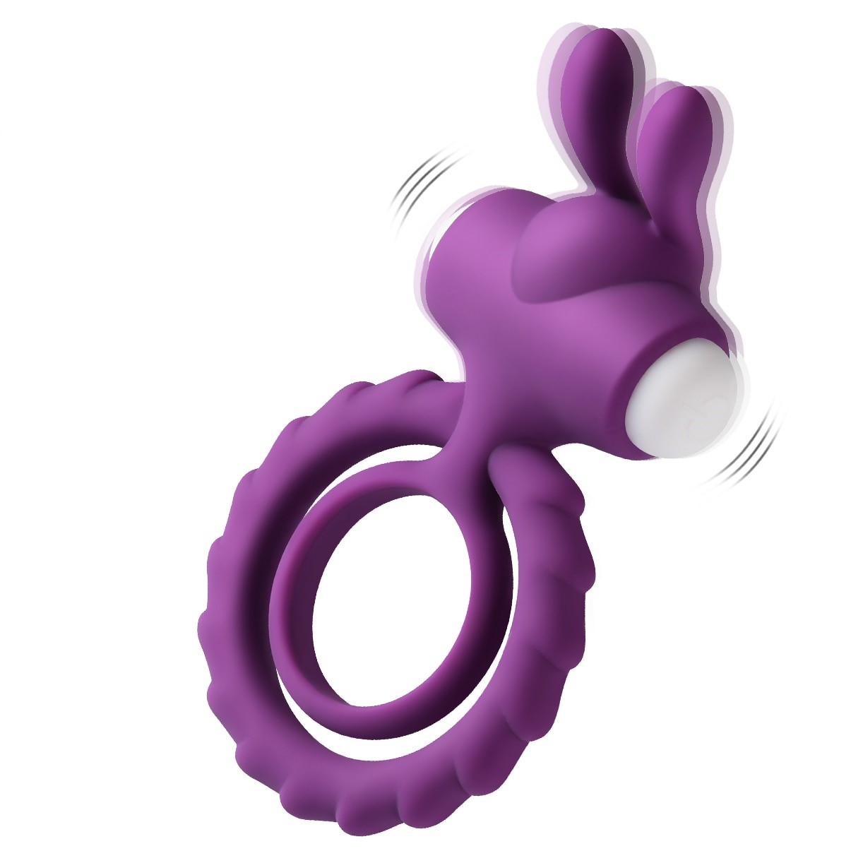 Rabbit Cock Ring doble sujetación Gvibes.pe