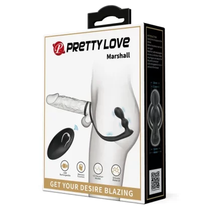 Anillo y Vibrador Anal – Marshal